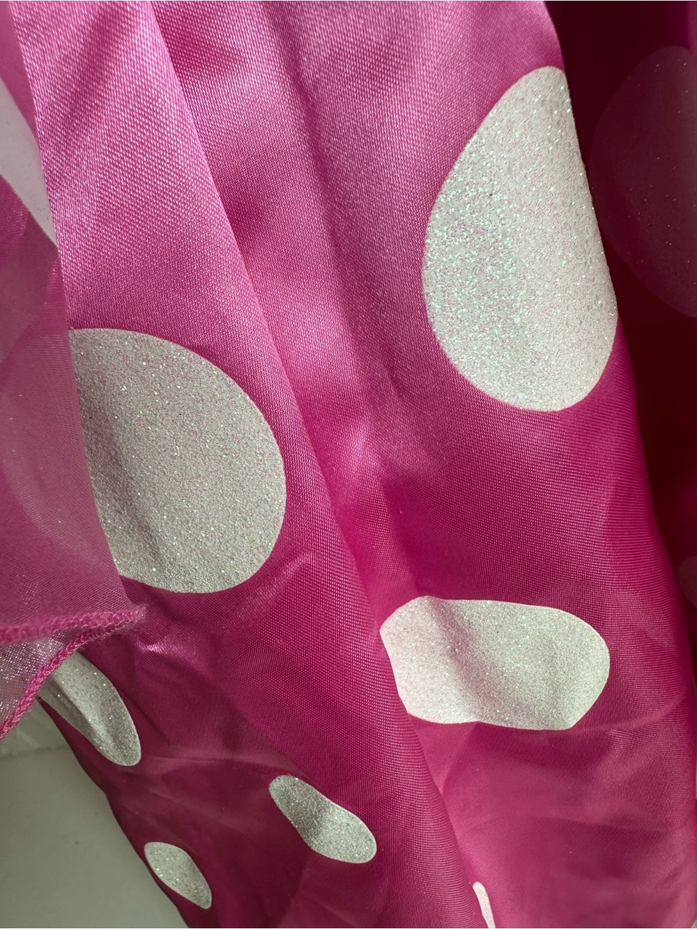 Disney Pink Minnie Mouse Polka Dot Dress with Ears - Picture 9 of 16